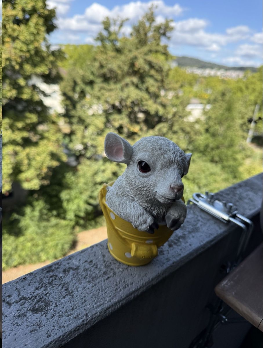 Tutte le decorazioni: Lamm im gelben Topf Dekofigur – Nuovo (secondo la descrizione) da Zürich venduto da ath_grq2 3