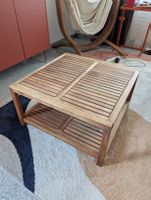 Robuster Holz-Couchtisch / Gartentisch (FSC-zertifiziert)