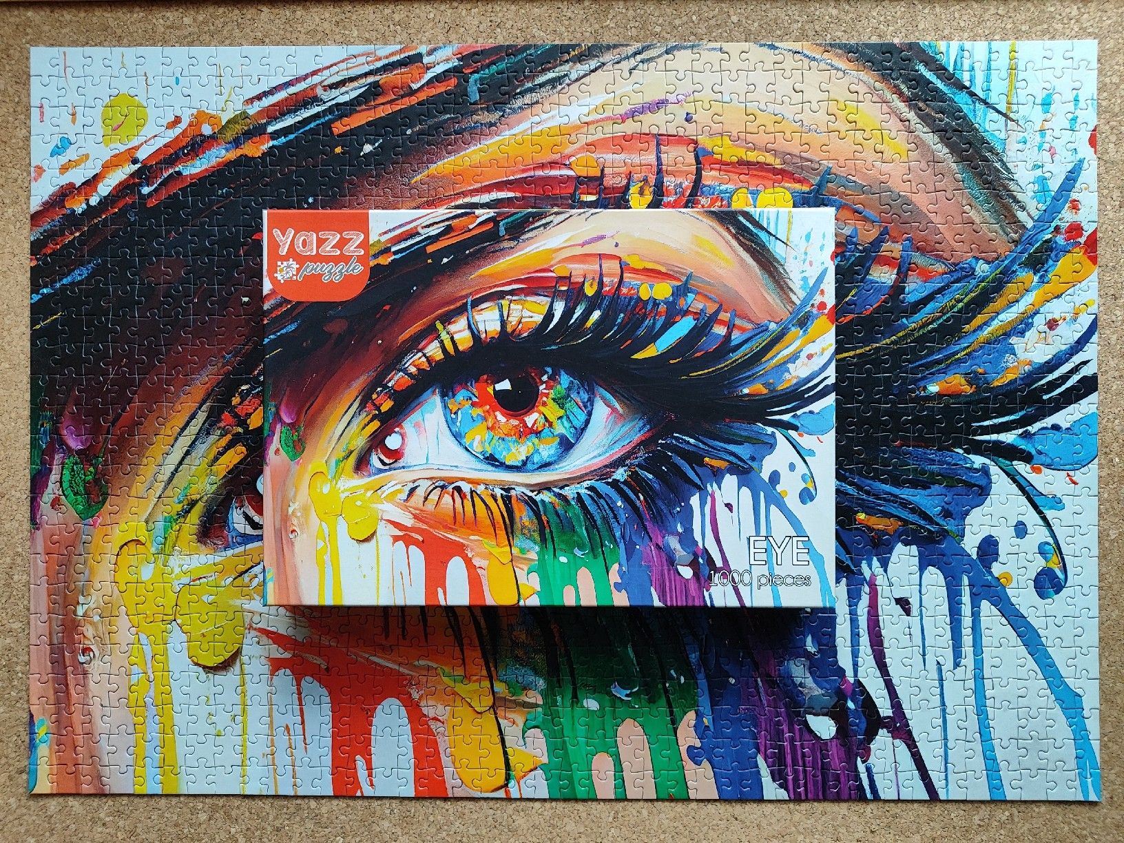 Puzzle: Yazz Puzzle 1000 Teile Eye – Usato da Illnau venduto da iwo_jyy5 2