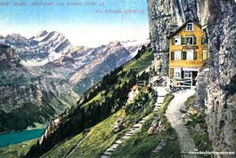 Aescher - mit Säntis + c1910