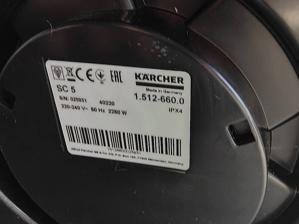 Servizi & Riparazioni: Kärcher SC 5 zu mieten – Nuovo e nell'imballaggio originale da Oberentfelden venduto da Freeride2 1