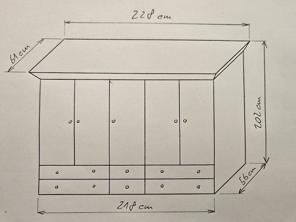 Armoires: Kleiderschrank, per Mitte August 2026  – D'occasion à Schwerzenbach par Sellstuff 2
