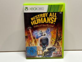 Xbox 360 Destroy all Humans Path of the Furon