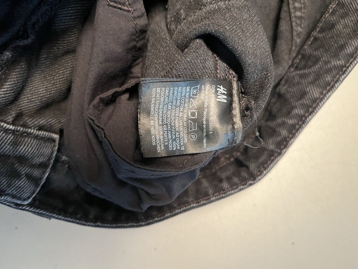 H&M Jeans: Jeans schwarz 38 H&M – Usato da Bern venduto da Regi1975 3