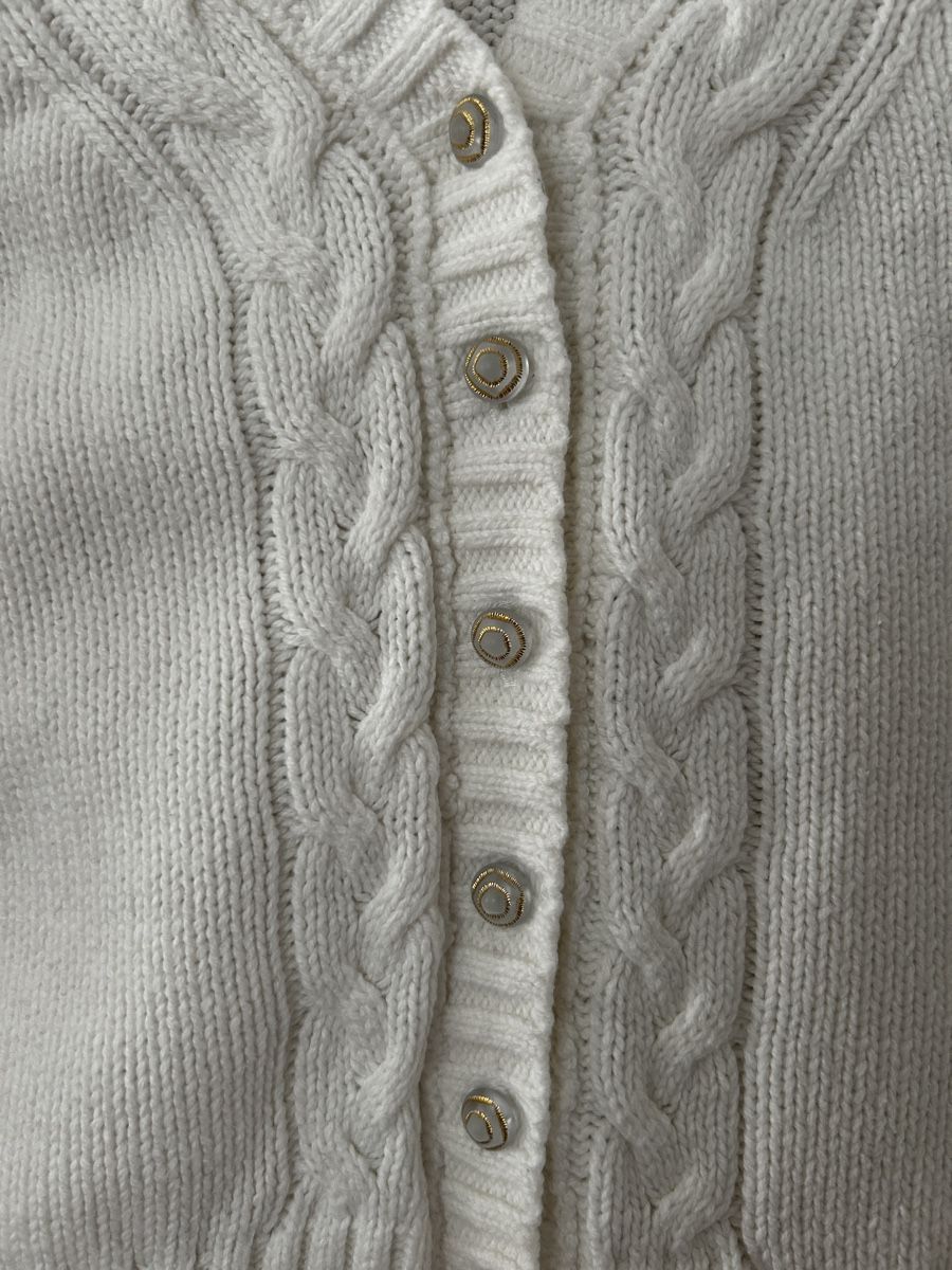Hollister Giacche: Hollister Strickjacke, weiss, Grösse S – Usato da Maur venduto da Cambrino 2