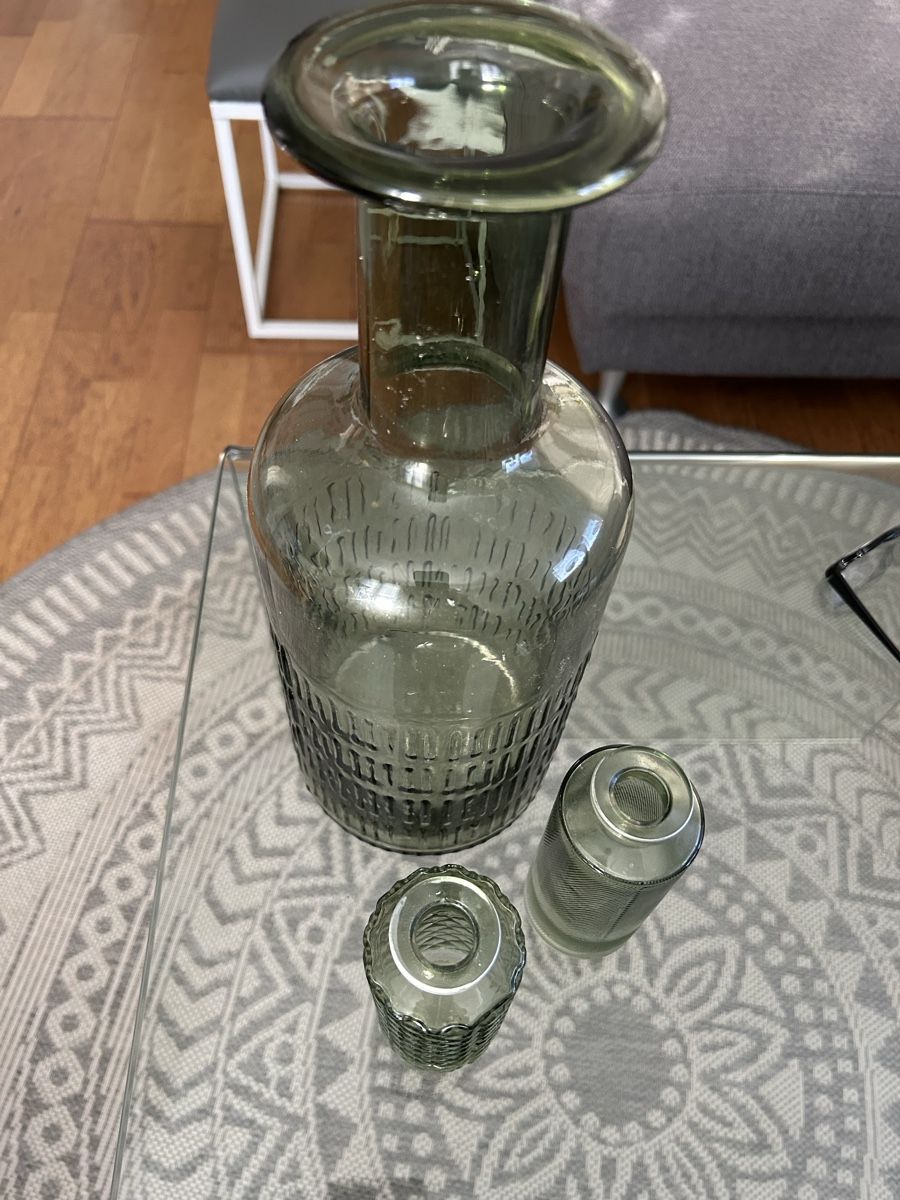 Vasi & Recipienti: 3er Set Vasen, Vintage Glasdesign – Usato da Gunten venduto da starfish3 3