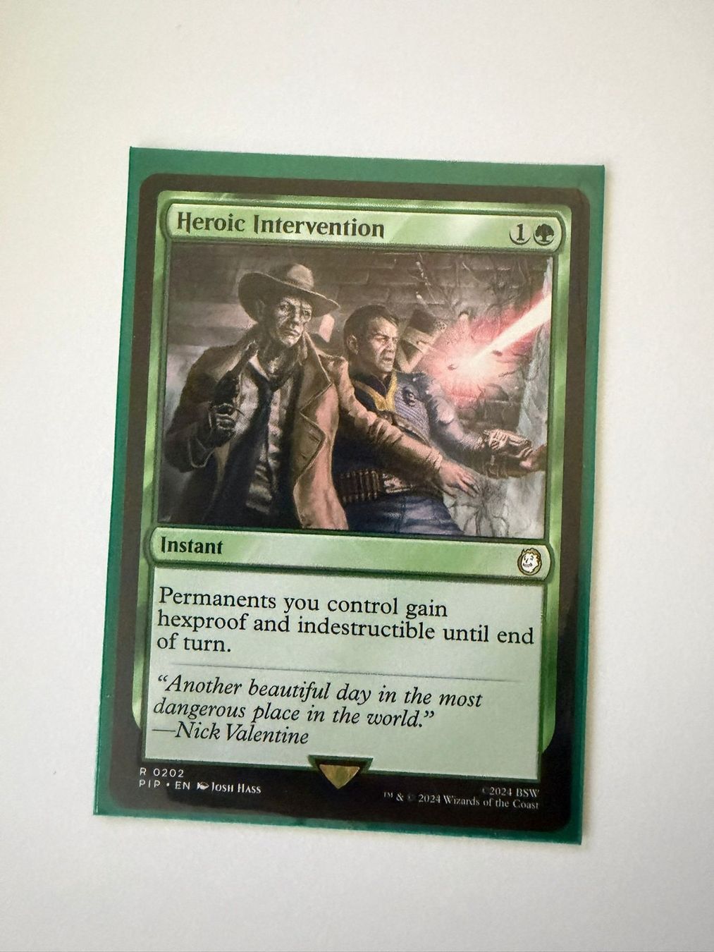 Magic The Gathering Carte collezionabili: MTG: Heroic Intervention – Nuovo (secondo la descrizione) da Rombach venduto da ryma92