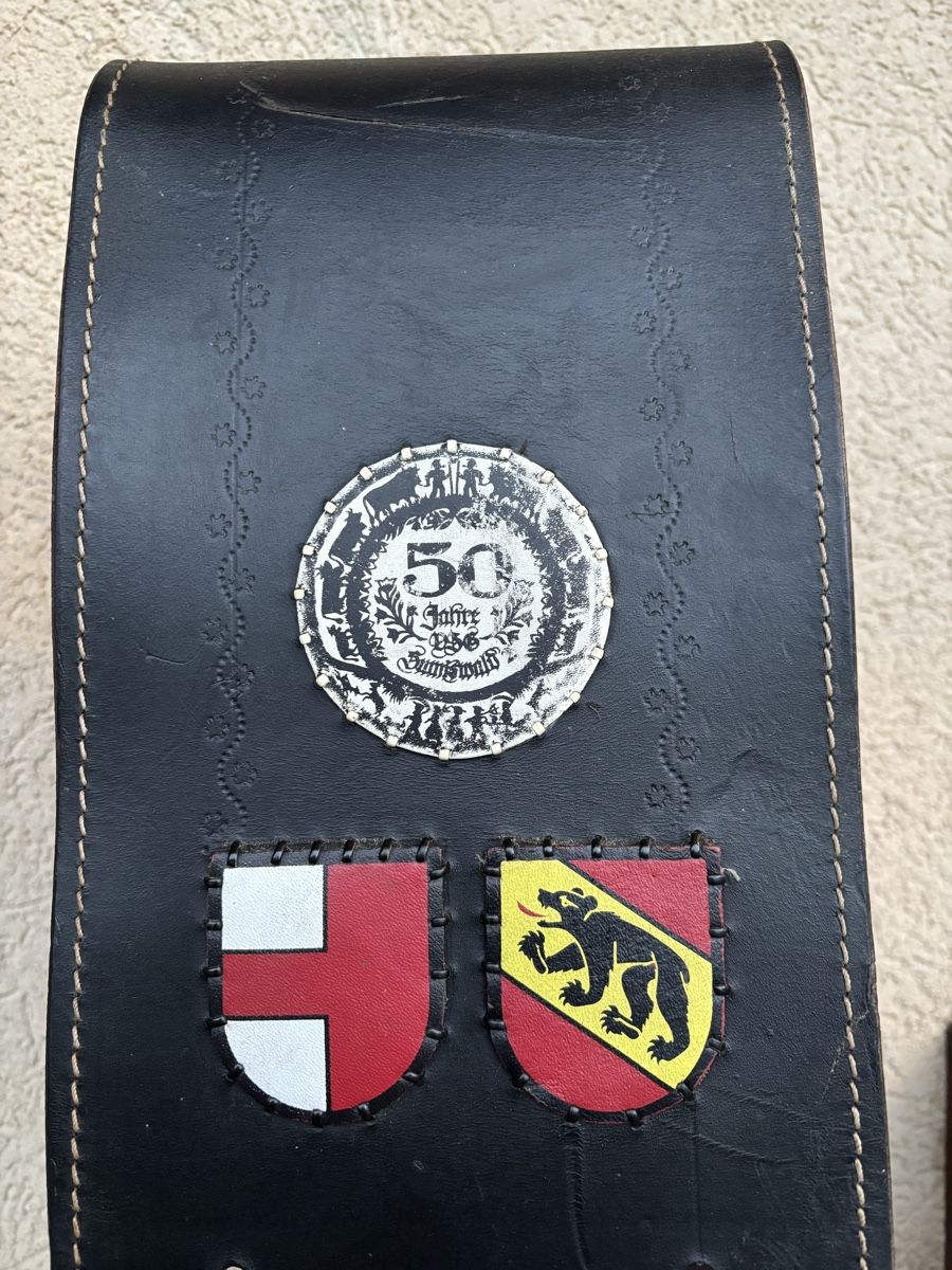 Campanacci mucche: Treichelriemen 1995. – Usato da Schangnau venduto da Roseggli82 1