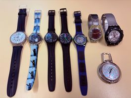Swatch 8 Uhren