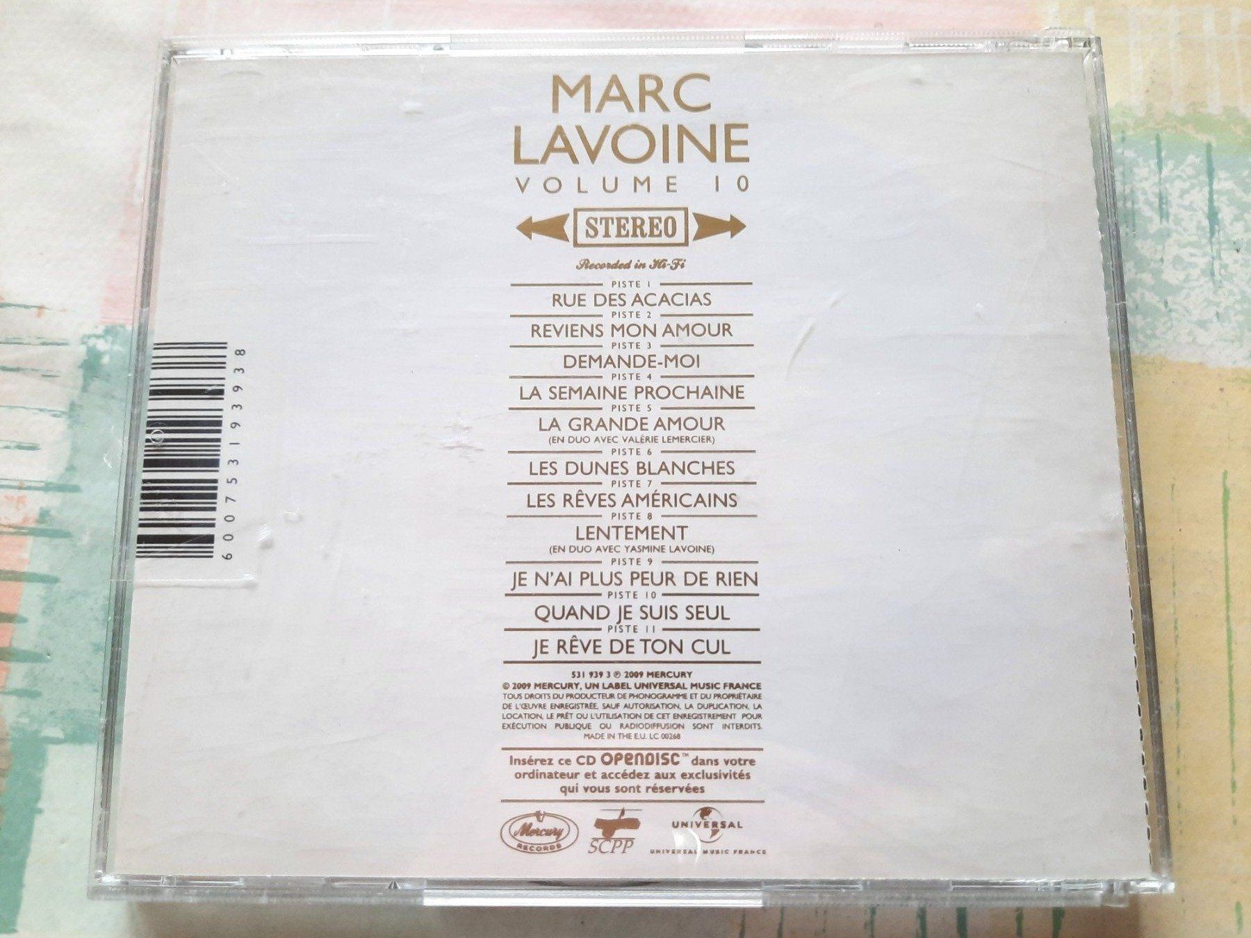 CD: Cd Marc Lavoine - Volume 10 – Usato da Pully venduto da bro_n52j 1