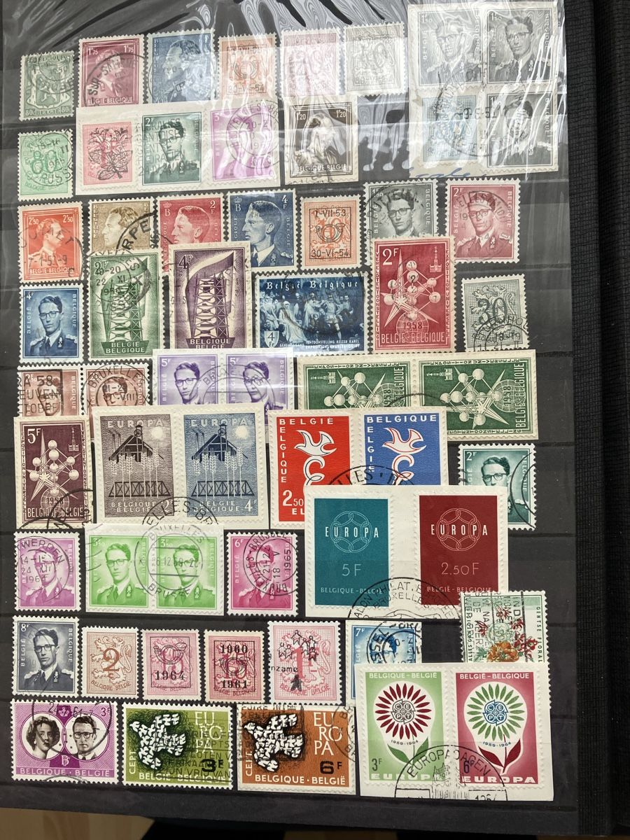 Alle Briefmarken: Belgien GB 6 Seiten – Gebraucht aus Cham von Diablo1232 2