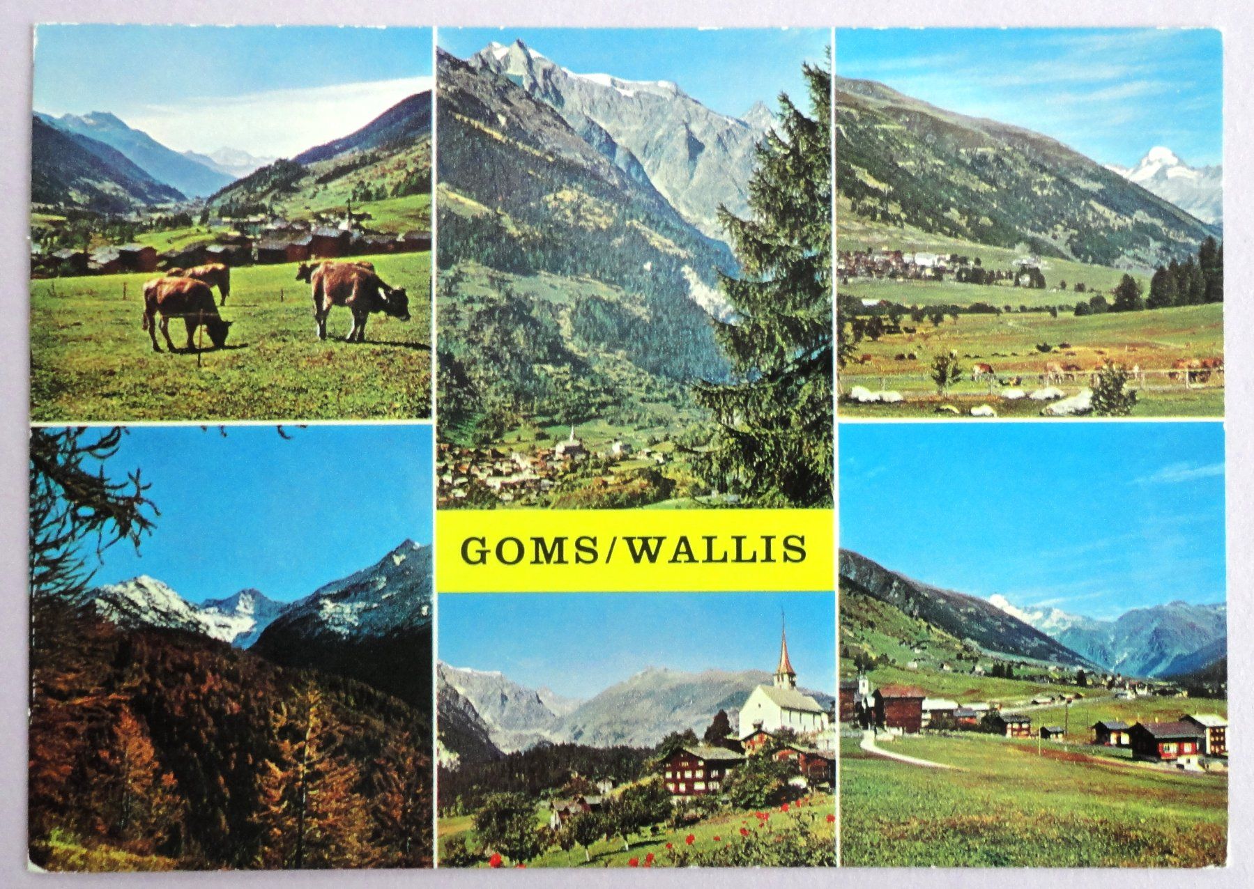 Cartoline postali: Goms, Oberwallis – Usato da Fétigny venduto da Billy2miny