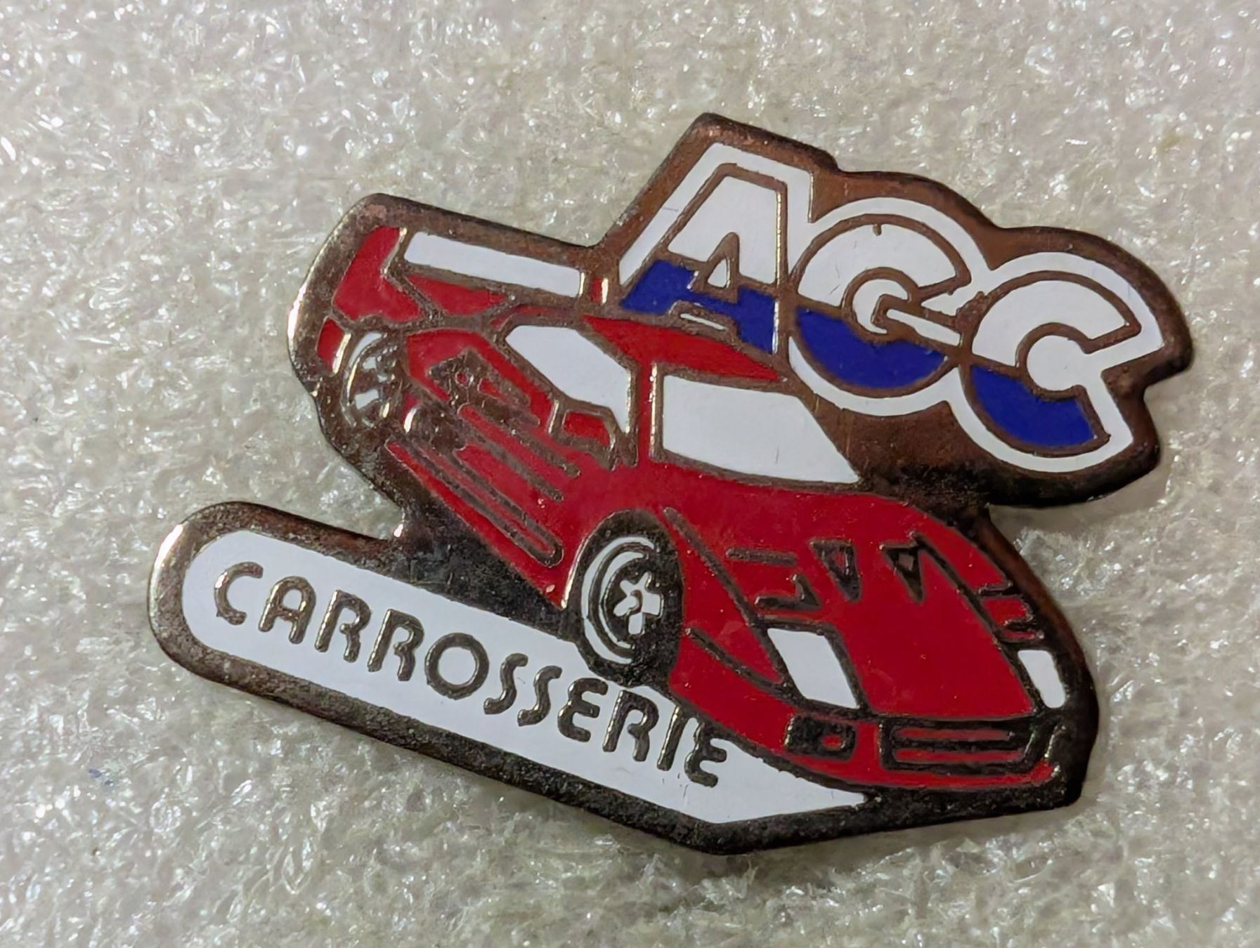 Placchette & Badge: Ansteckpin 77: AGC – Usato da Oppligen venduto da Pin-Fall-Shop