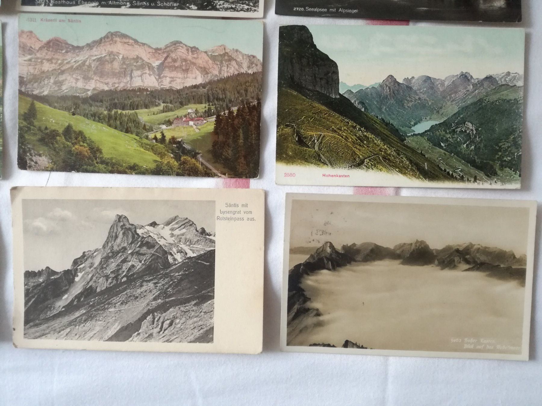 Cartoline postali: 16 AK Appenzell gelaufen Kleinformat – Usato da Zürich venduto da tol_b7c7 4