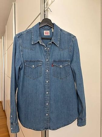 Levi's Strauss Jeanshemd blau Gr. S neu