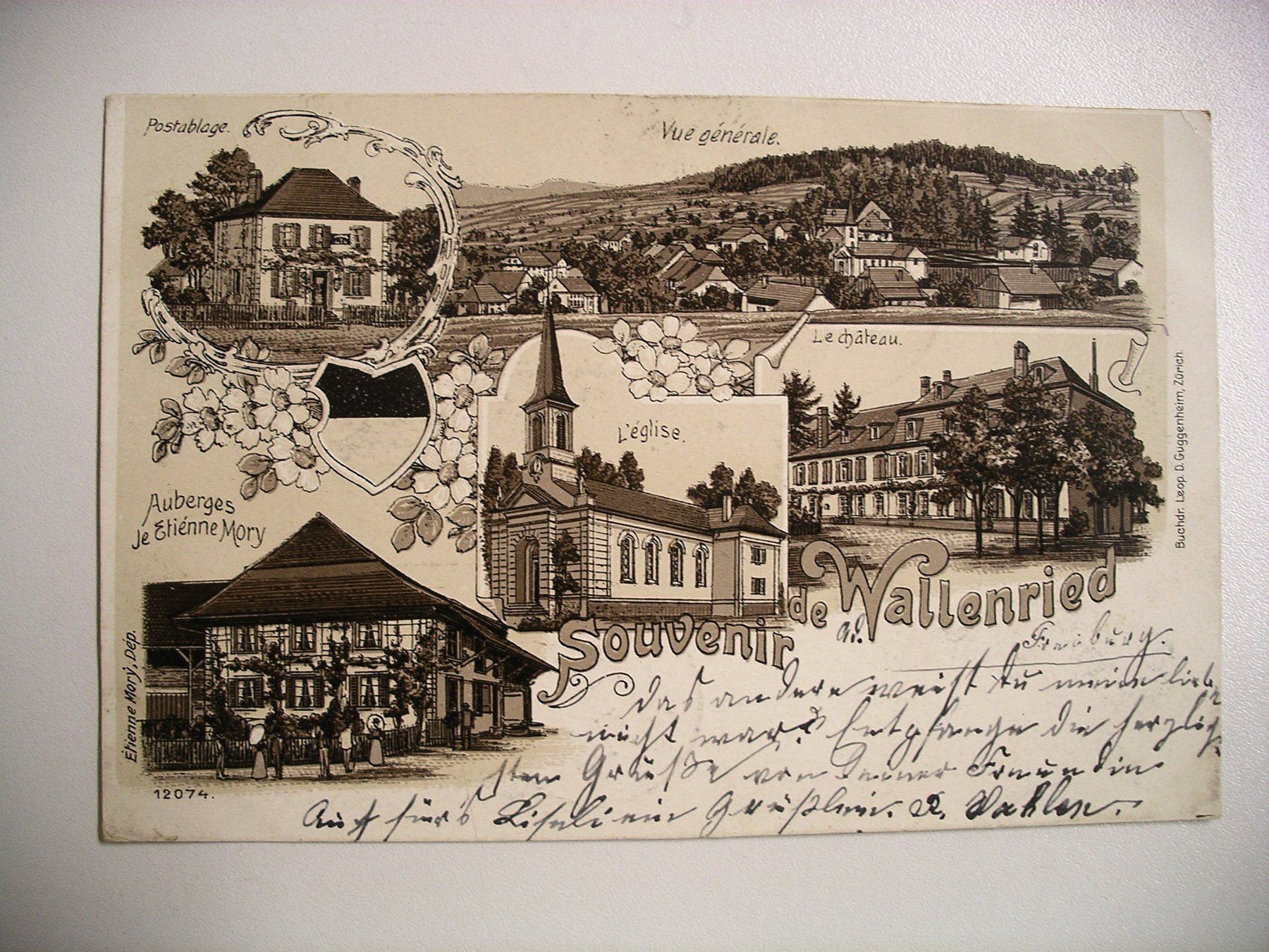 Cartes postales: farbigeLithoAK WALLENRIED – D'occasion à Oberhofen am Thunersee par luuping99