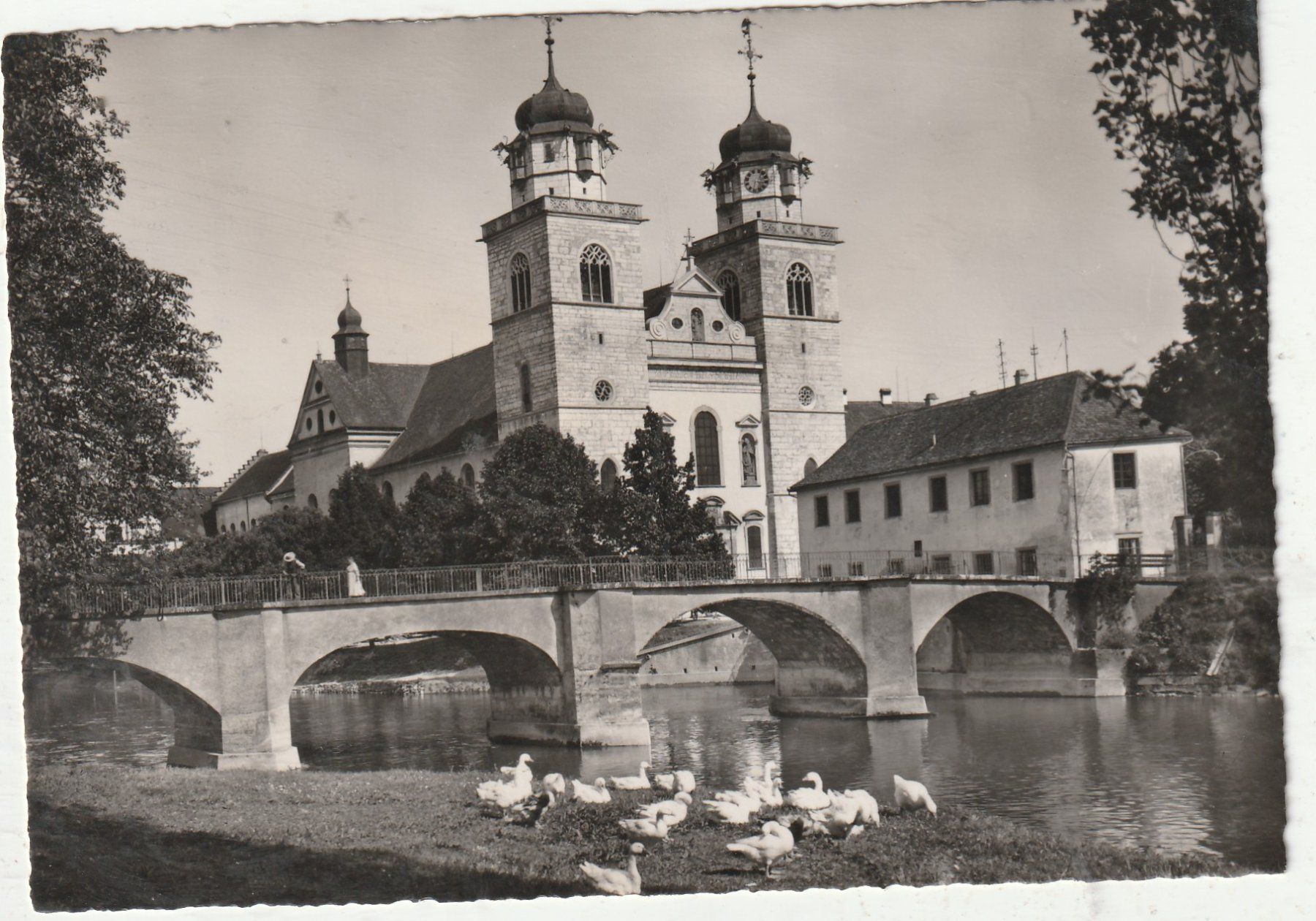 Cartoline postali: Rheinau Klosterkirche – Usato da Lumbrein venduto da made02
