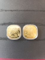 2 CHINESISCHE SAMMELMÜNZEN MIT ZERTIFIKAT SEHR SCHÖN