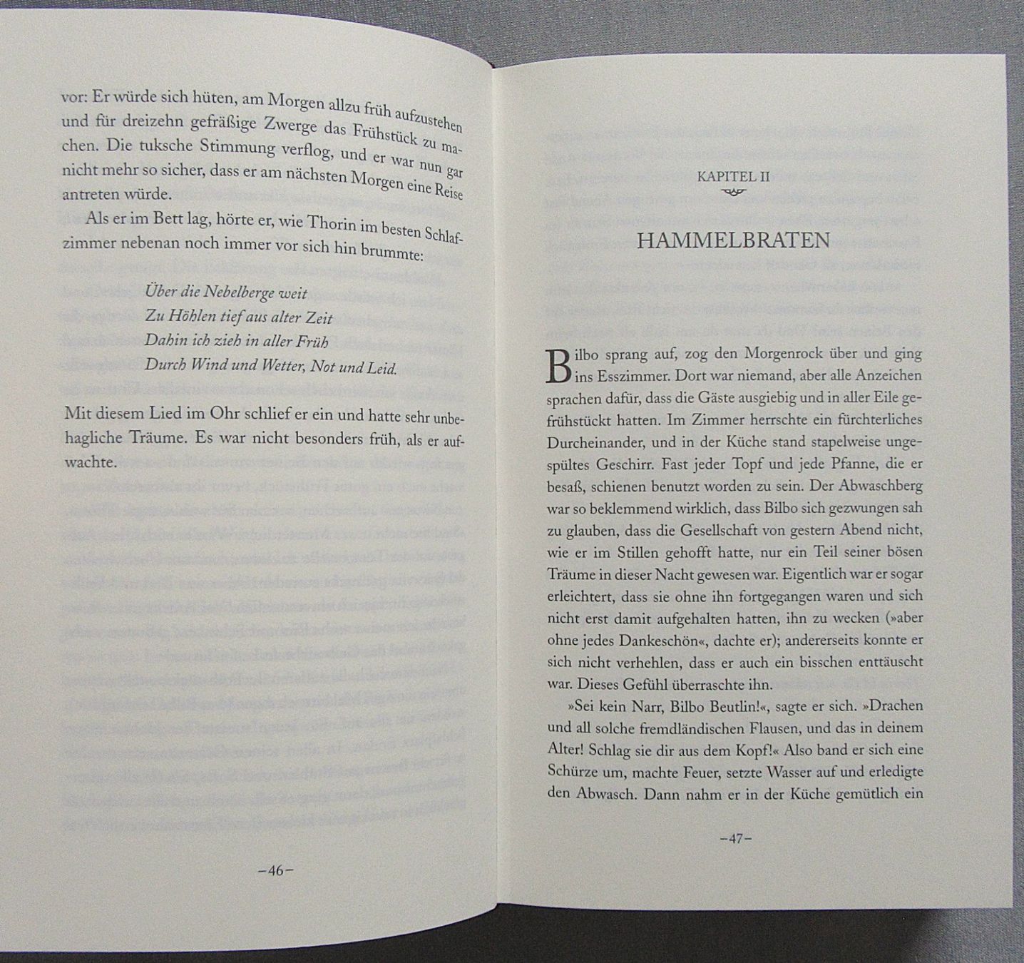 Libri: Der Hobbit -  Roman von J.R.R. Tolkien – Usato da Auenstein venduto da Padabimbim 4