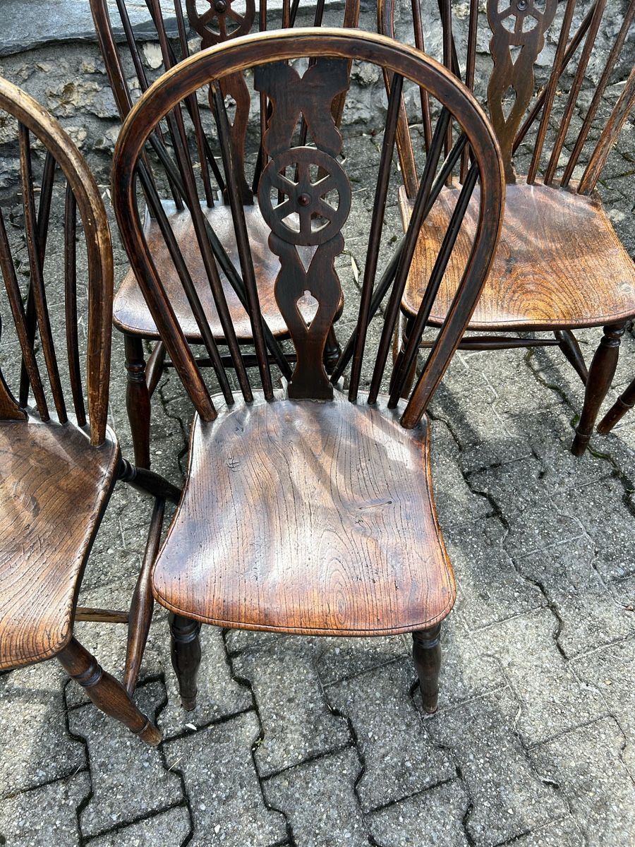 Sedie: 6 chaises Windsor anciennes  – Usato da Lully VD venduto da Garance040 2
