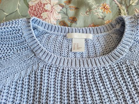 H&M Strickpullover Grösse XS, hellblau