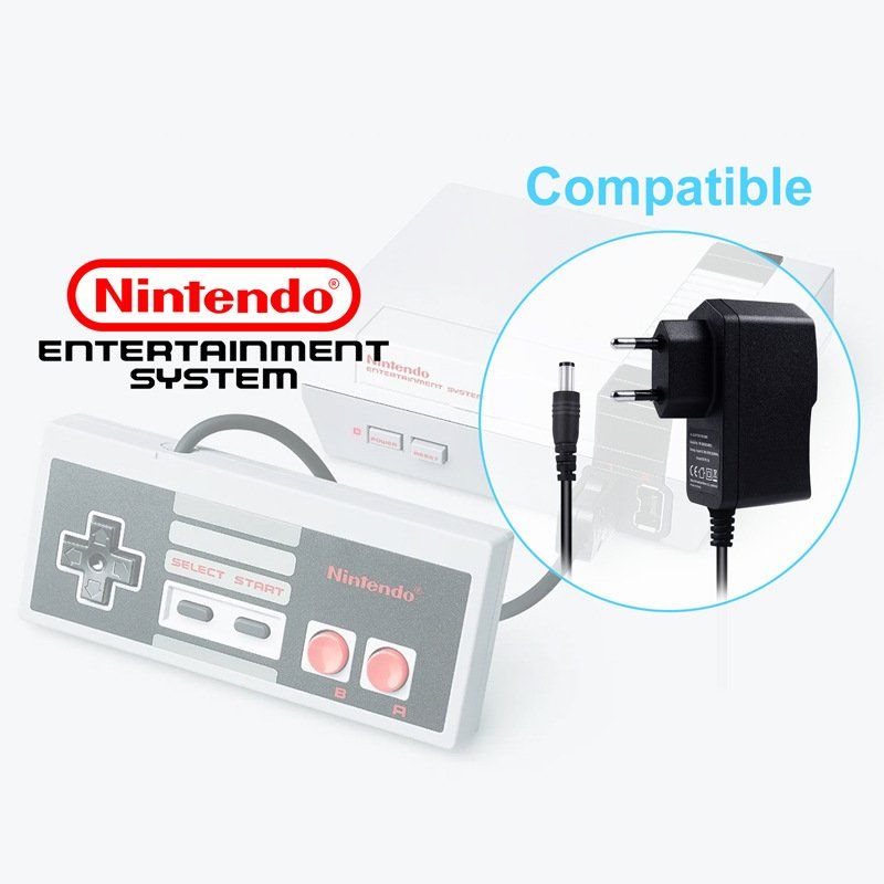 Adapter & Kabel: AC Super Nintendo NES SNES Netzteil Adapter Ladegerät – Neu (gemäss Beschreibung) aus Kirchdorf AG von csnmclub 1