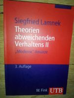 Theorien abweichenden Verhaltens II (Siegfried Lamnek) ©2008