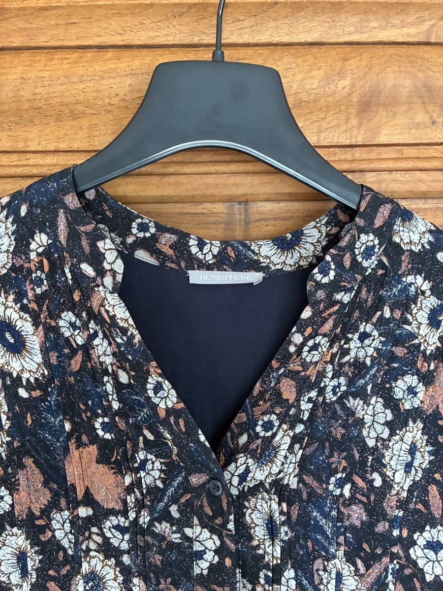 Hemisphere Vestiti: Hemisphere Kleid, Blumenmuster Viskose – Usato da Egg b. Zürich venduto da annesui3 1