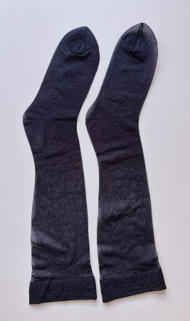 Neu! Socke für Damen, 15 D, schwarz, Einheitsgrösse