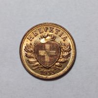 2 Rappen 1933 stgl