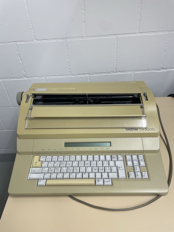 Brother CM-2000 Schreibmaschine (Gebraucht) in Lenzburg für CHF 49 ...
