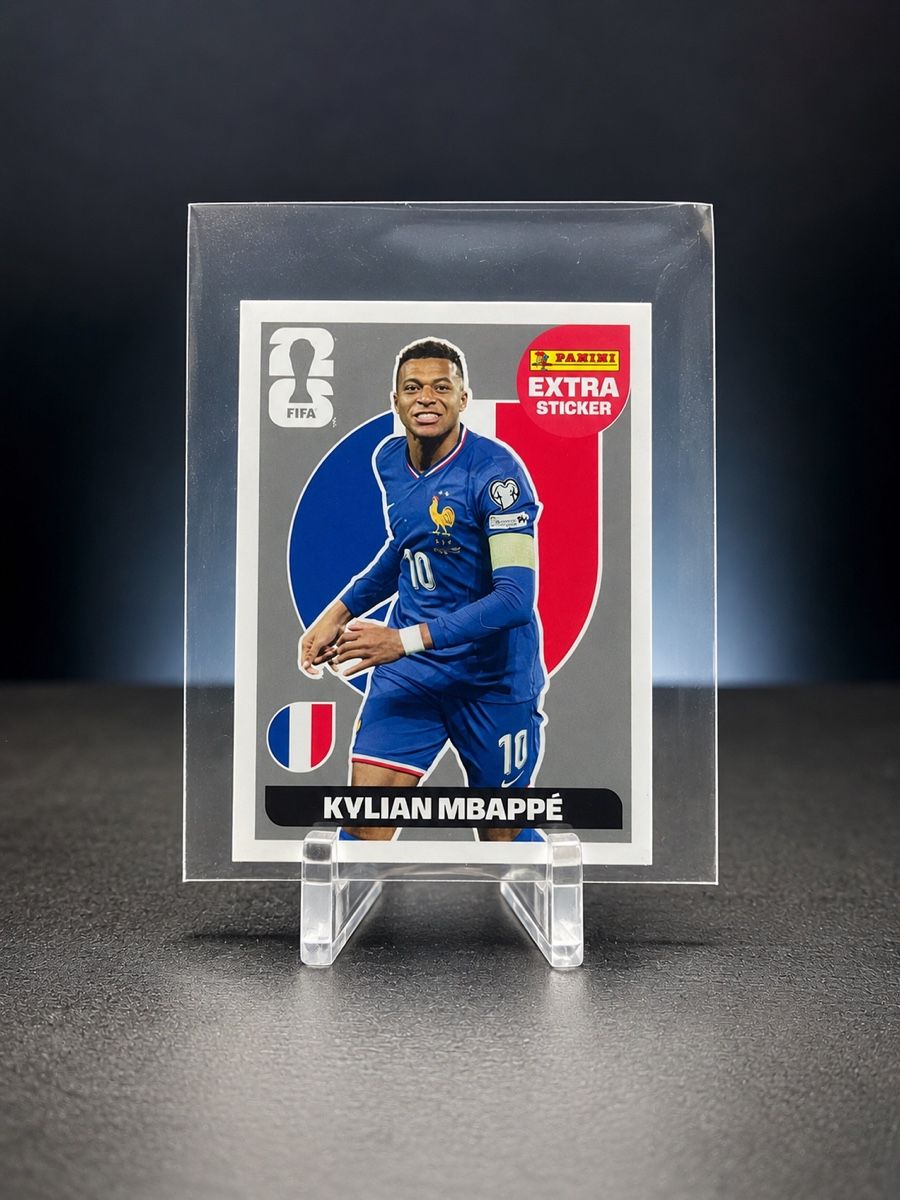 Panini Cartes à collectionner: Mbappé Extra Sticker Silver – Neuf (Voir description) à Bösingen par burnwood