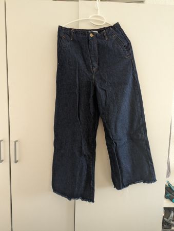 ZARA | Dunkelblaue Straight Jeans in Grösse 36 / S
