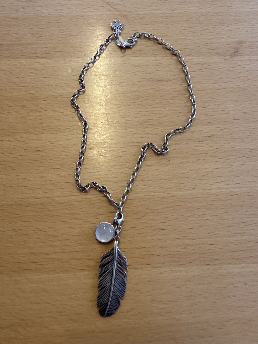 Catenine: Silber 925 Kette mit Anhänger – Usato da Zermatt venduto da katytesunshine