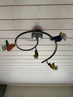 Vintage Deckenlampe 90er Jahre – Bunte Design-Deckenleuchte