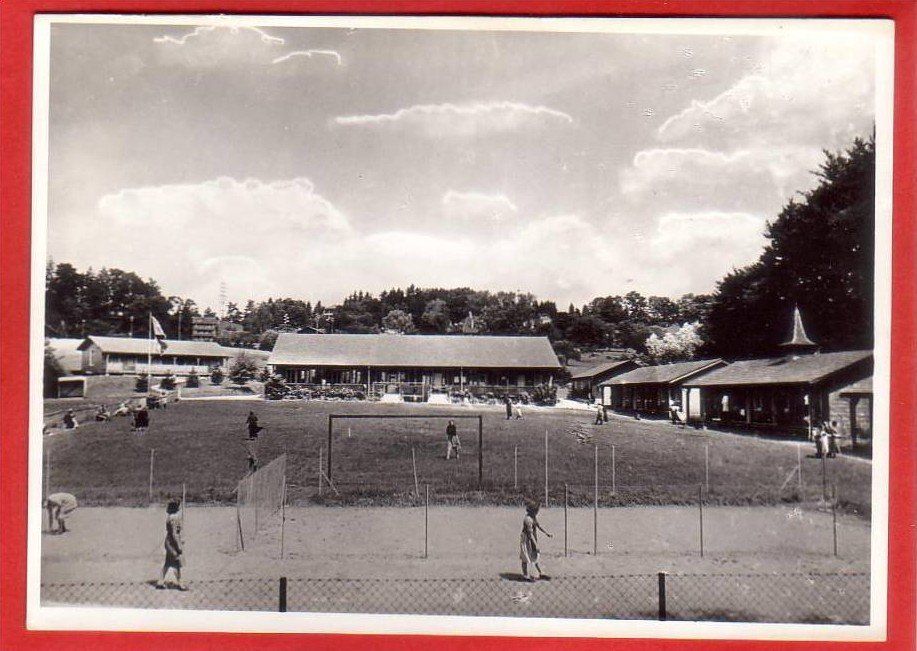 Ansichtskarten: LAUSANNE CAMP DE VENNES, GRAND FORMAT, GROSSFORMAT – Gebraucht aus Grüningen von Kartenlaube