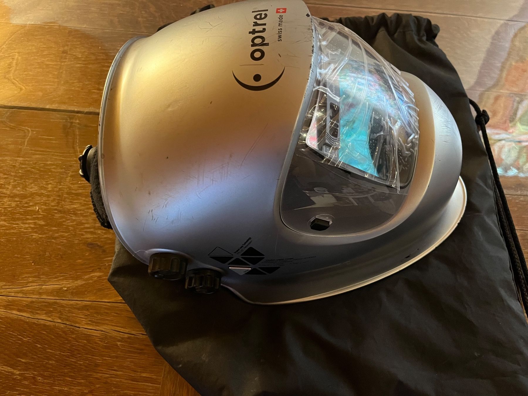 Optrel Saldatori: Schweisshelm Optrel Crystal 2.0 – Usato da Cressier FR venduto da schmidli010 1
