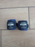 Outshock boxing hand wraps blue used condition pair