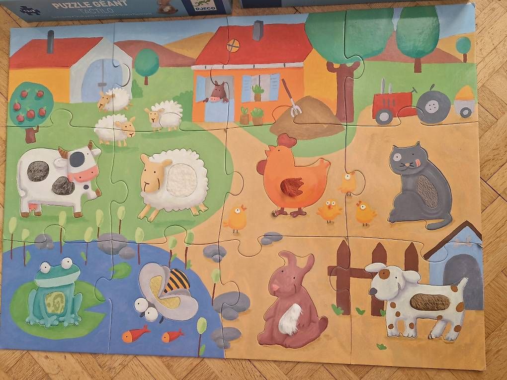 Puzzle: Puzzle géant tactilo, Djeco – Usato da Rutschwil venduto da tho_9lxq 4