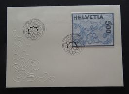 St. Gallen 2000,  Stickermarken  Ersttag  Brief
