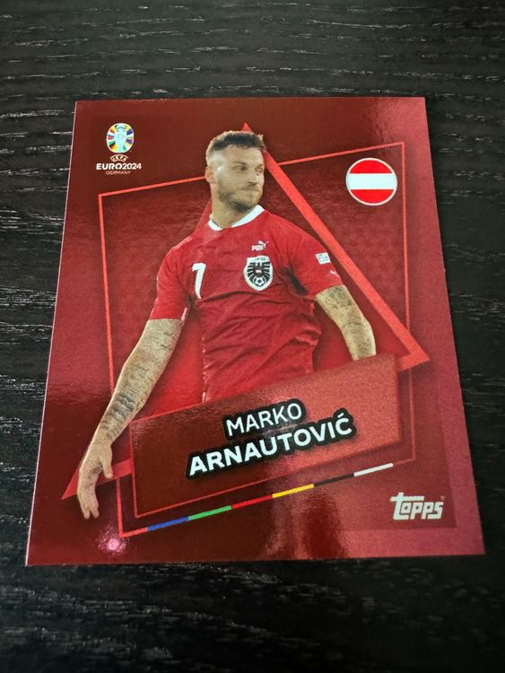 Topps Euro 2024 Arnautovic AUT SP | Kaufen auf Ricardo