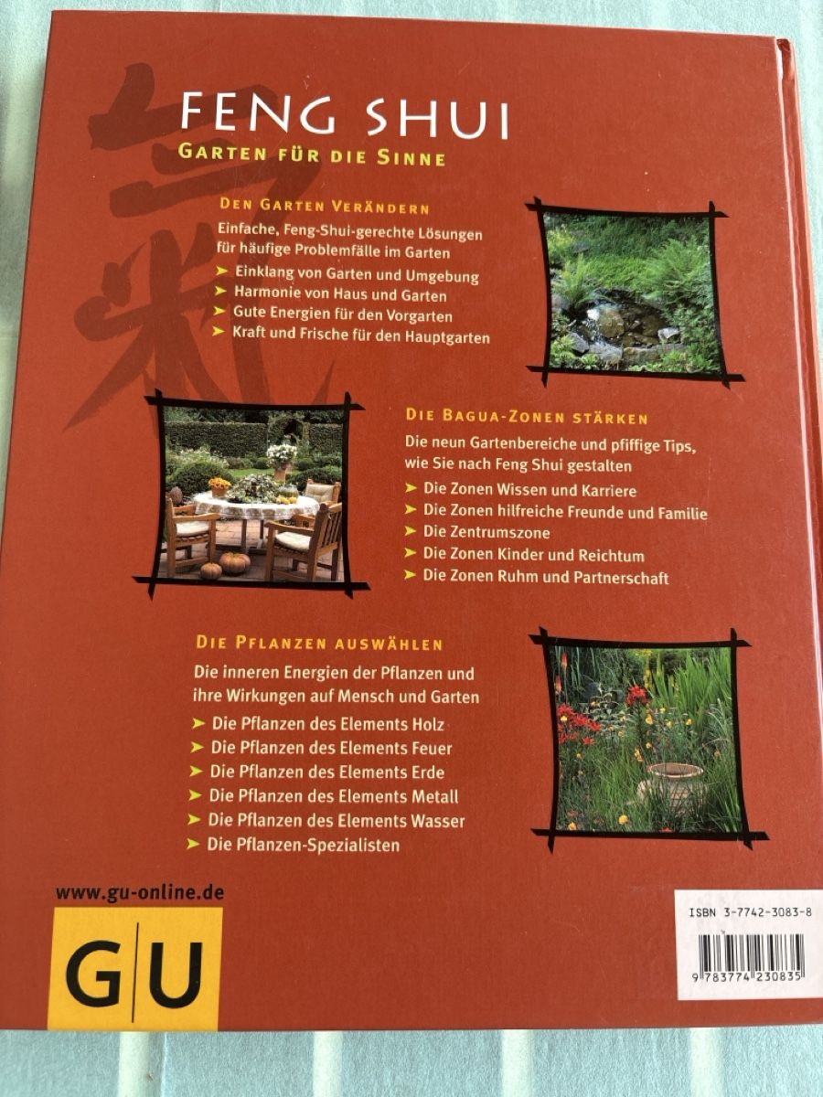 Libri: Feng Shui   Garten der Sinne – Nuovo (secondo la descrizione) da Grenchen venduto da nethy 1