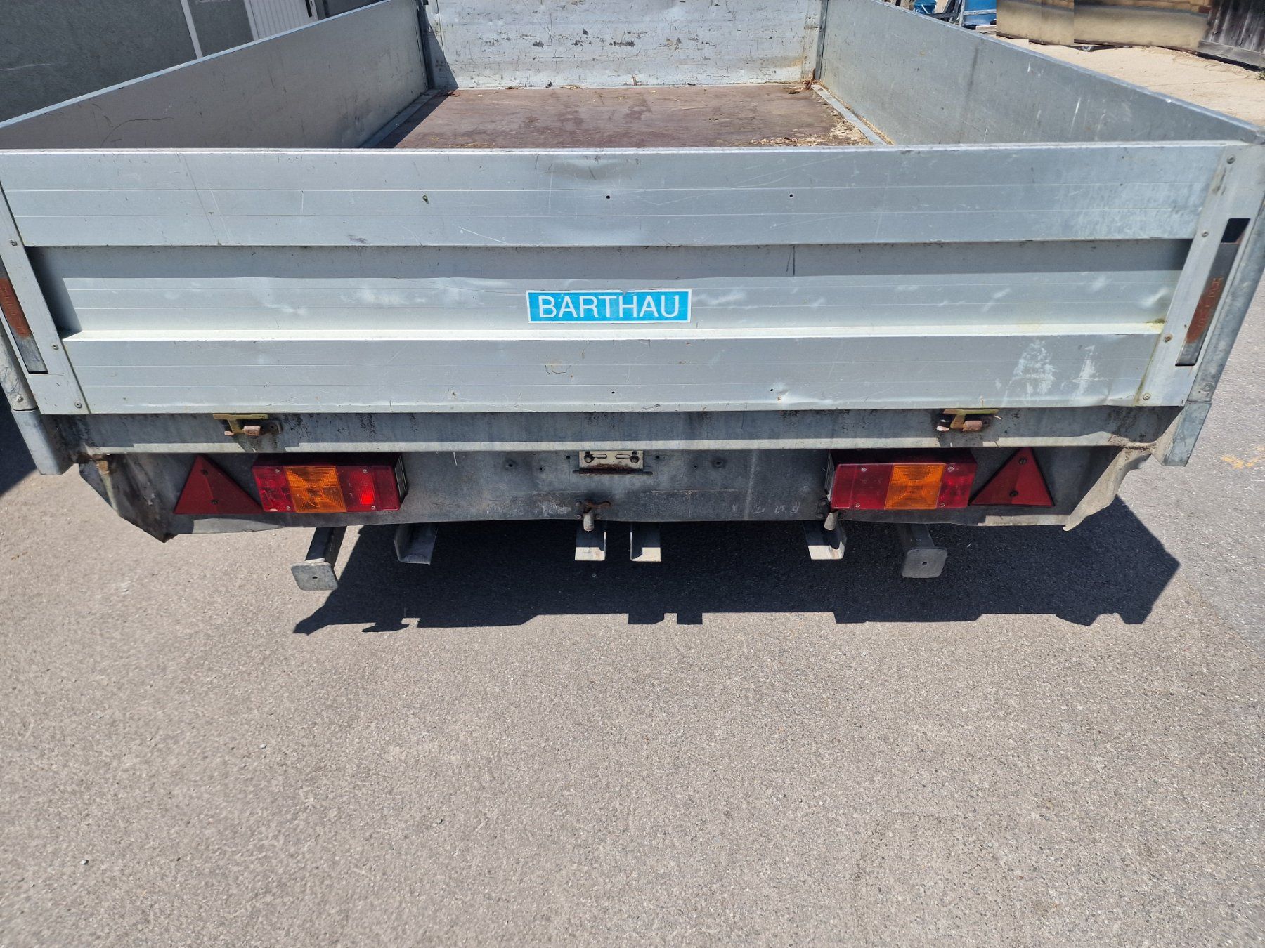 Barthau Anhänger: Anhänger Bagger Stapler Traktor Auto Transport Stampfer Quad – Gebraucht aus St. Gallen von mer_jnb8 1