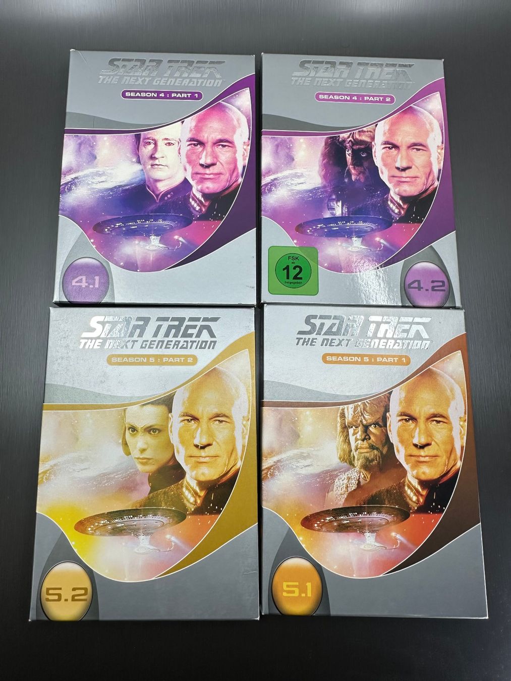 Tutti i DVDs: Star Trek Staffel 4 & 5 DVD  Next Generation – Usato da Arisdorf venduto da Liquidus