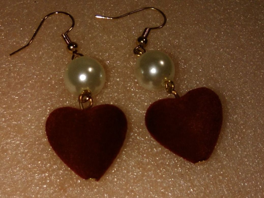 Ohrringe & -stecker: OHRRINGE MODESCHMUCK,,,ROT UND WEISS – Neu (gemäss Beschreibung) aus Basel von bijoutrie_4 3