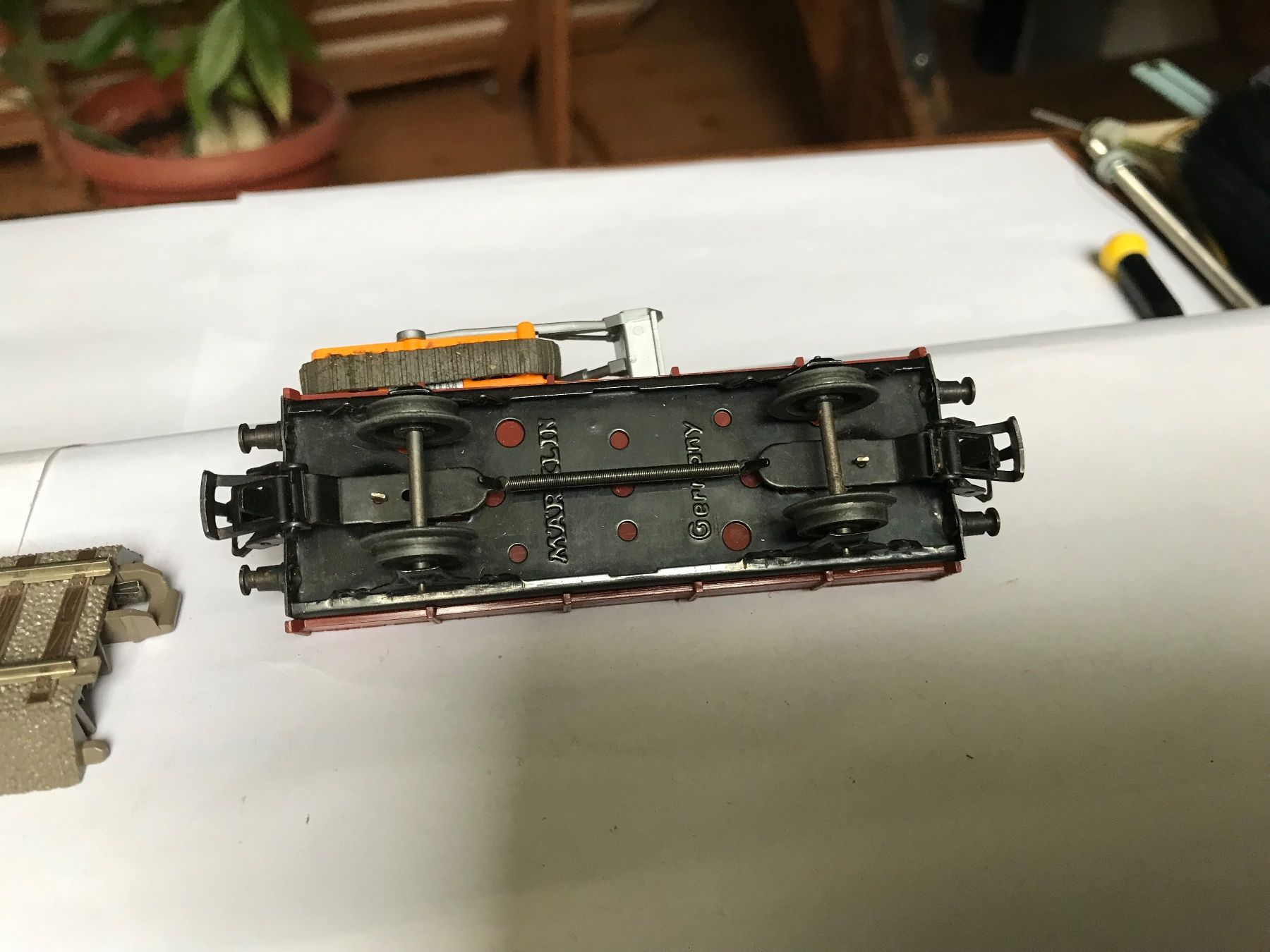 Märklin Modellini di ferrovie: märklin 4423 mit einem bulldozer – Usato da Liestal venduto da ozo2005 5