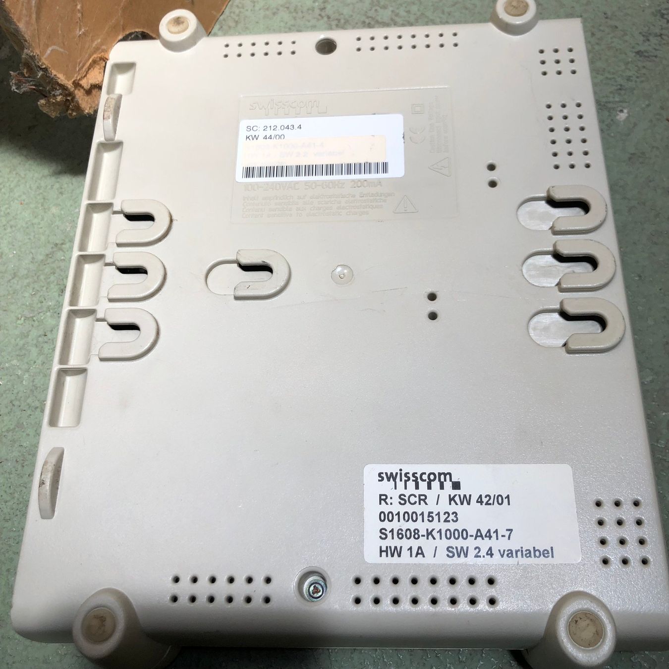 Swisscom Telefoni: ISDN-Terminal Swisscom – Difettoso da Hinterkappelen venduto da atomschnee 1