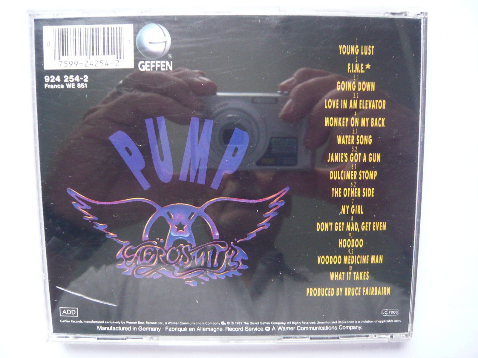 CDs: AEROSMITH PUMP – Gebraucht aus Winterthur von Cajun 2