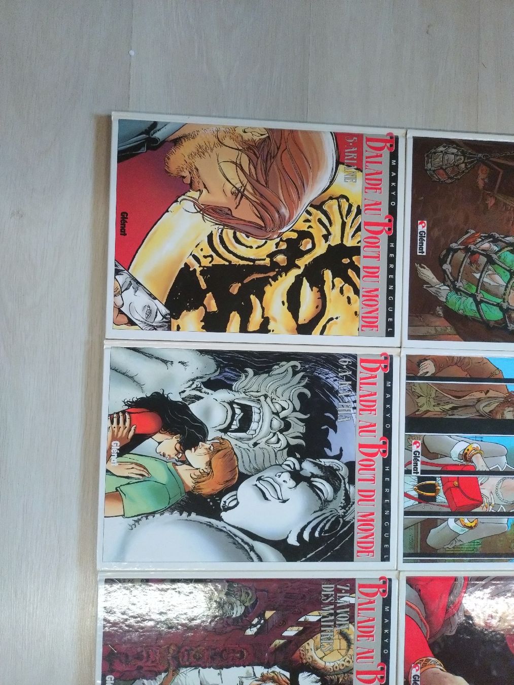 Fumetti:  Balade au bout du monde 1-8 TBE dont EO  – Usato da Farvagny-le-Grand venduto da LaCaverne 4