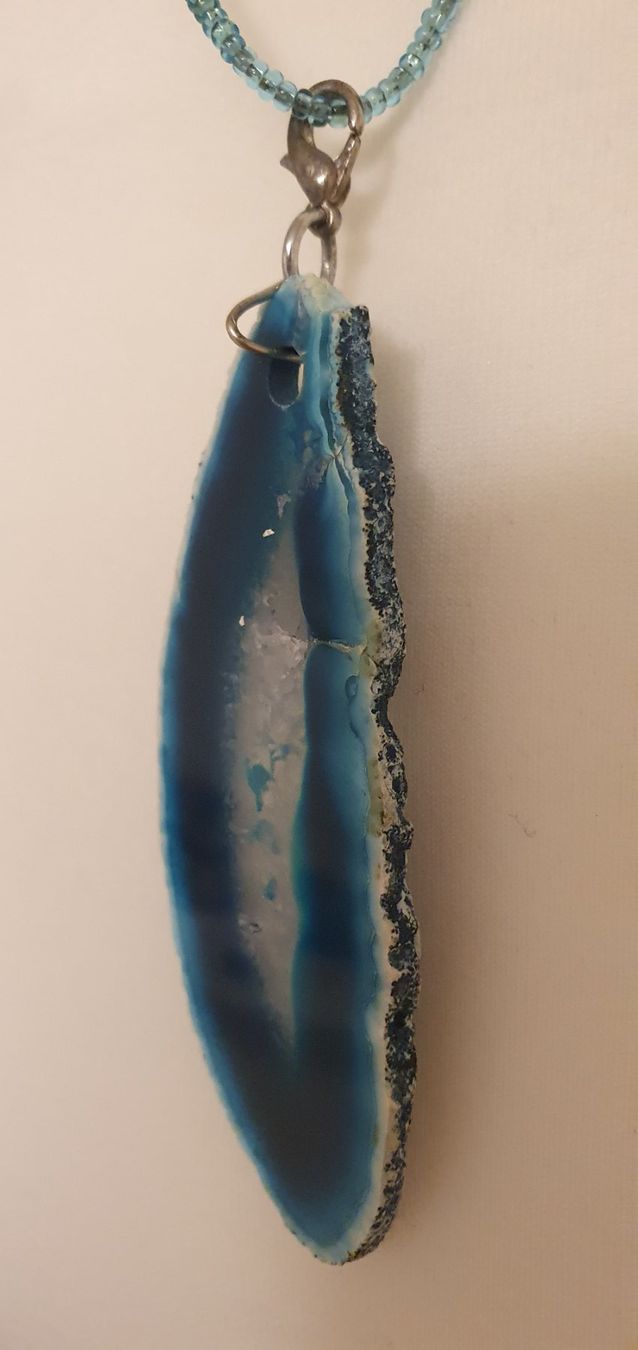 Catenine: Kette mit Stein blau – Nuovo (secondo la descrizione) da Stansstad venduto da InStyle8 5